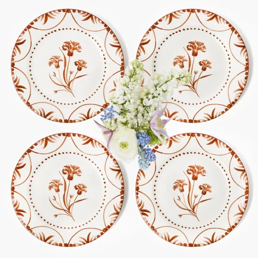 Mrs. Alice Santa Kristina Dinner Plates (Set of 4)< Summer Crockery | Dinner Plates