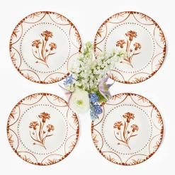 Mrs. Alice Santa Kristina Starter Plates (Set of 4)< Summer Crockery | Starter Plates