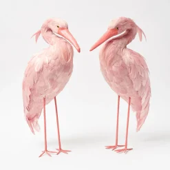 Mrs. Alice Saskia Stork (Pair) - 44cm< Year-round Decorations | Spring Decorations