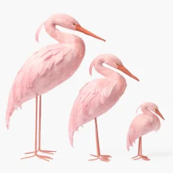 Mrs. Alice Saskia Stork (Pair) - 44cm< Year-round Decorations | Spring Decorations