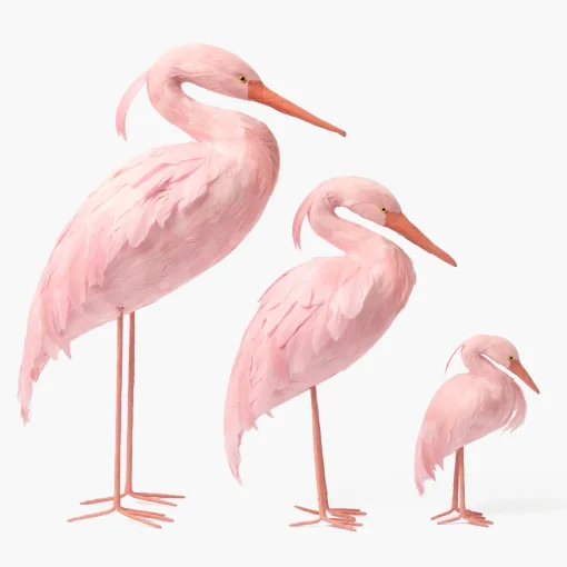 Mrs. Alice Saskia Stork (Pair) - 44cm< Year-round Decorations | Spring Decorations