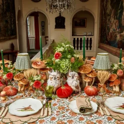 Mrs. Alice Scalloped Pheasant Dinner Plate< Dinner Plates