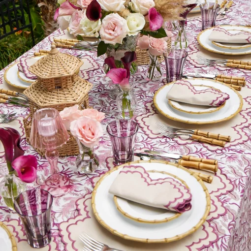 Mrs. Alice Scarlett Sand Napkins (Set of 4)< Summer Table Linen | Napkins