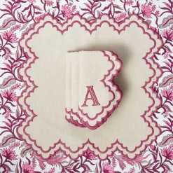 Mrs. Alice Scarlett Sand Napkins (Set of 4)< Summer Table Linen | Napkins