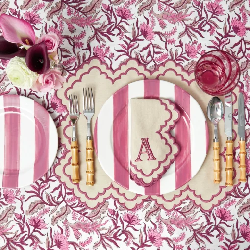 Mrs. Alice Scarlett Sand Napkins (Set of 4)< Summer Table Linen | Napkins