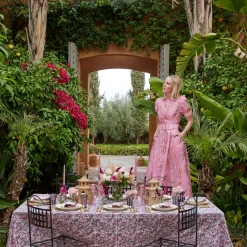 Mrs. Alice Scarlett Sand Placemats & Napkins (Set of 4)< Summer Table Linen | Table Linen Sets