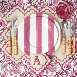 Mrs. Alice Scarlett Sand Placemats (Set of 4)< Summer Table Linen | Placemats