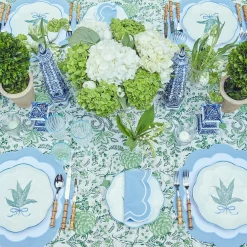 Mrs. Alice Serena Appliqué Blue Placemats (Set of 4)< Placemats | For Her