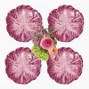 Mrs. Alice Serena Aubergine Cabbage Starter Plates (Set of 4)< Summer Crockery | Starter Plates