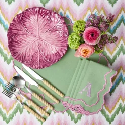 Mrs. Alice Serena Aubergine Cabbage Dinner Plate< Summer Crockery | Dinner Plates