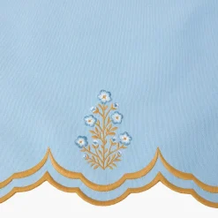 Mrs. Alice Serena Blue Carnation Napkins (Set of 4)< Summer Table Linen | Napkins