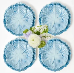 Mrs. Alice Serena Cabbage Dinner & Starter Plates (Set of 8)< Summer Crockery | Crockery Sets