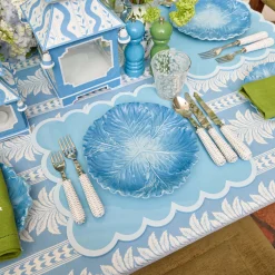 Mrs. Alice Serena Cabbage Dinner & Starter Plates (Set of 8)< Summer Crockery | Crockery Sets