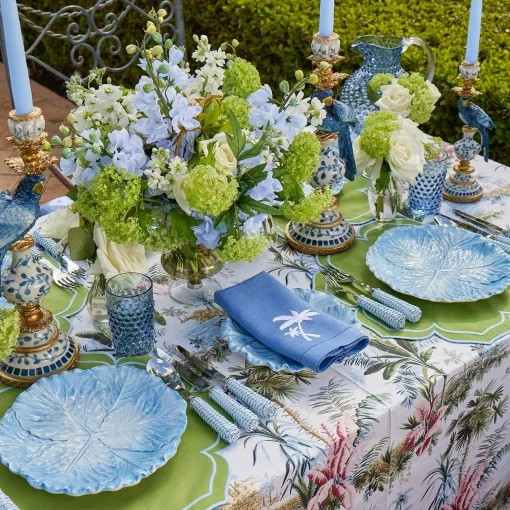 Mrs. Alice Serena Cabbage Dinner & Starter Plates (Set of 8)< Summer Crockery | Crockery Sets
