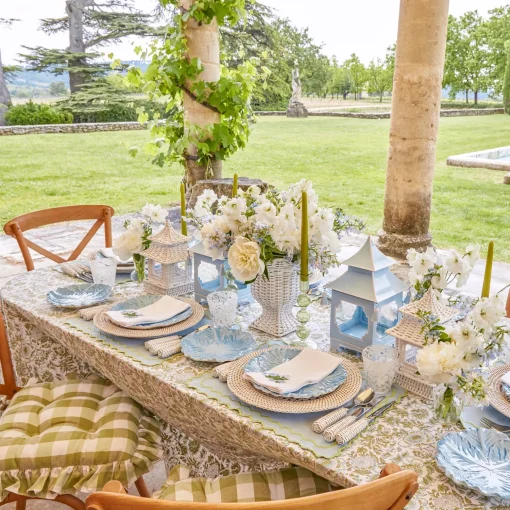 Mrs. Alice Serena Cabbage Dinner & Starter Plates (Set of 8)< Summer Crockery | Crockery Sets