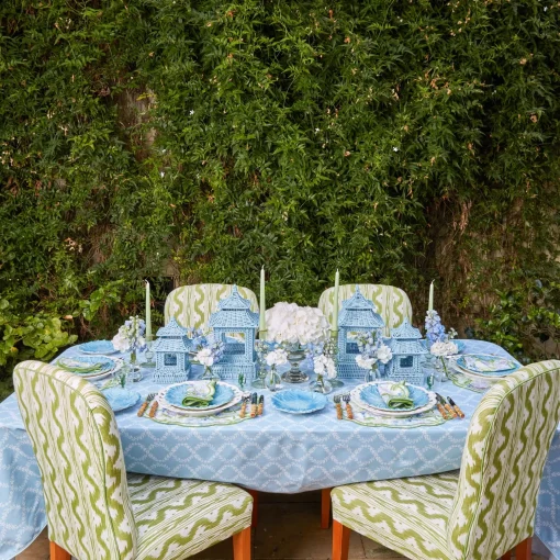 Mrs. Alice Serena Cabbage Dinner & Starter Plates (Set of 8)< Summer Crockery | Crockery Sets