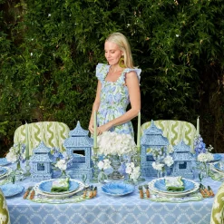 Mrs. Alice Serena Cabbage Dinner & Starter Plates (Set of 8)< Summer Crockery | Crockery Sets