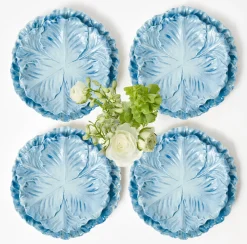 Mrs. Alice Serena Cabbage Dinner & Starter Plates (Set of 8)< Summer Crockery | Crockery Sets