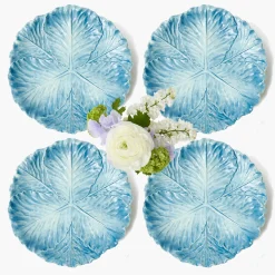 Mrs. Alice Serena Cabbage Dinner Plates (Set of 4)< Summer Crockery | Dinner Plates