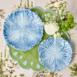 Mrs. Alice Serena Cabbage Dinner Plates (Set of 4)< Summer Crockery | Dinner Plates
