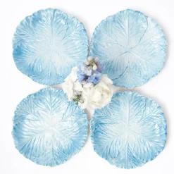 Mrs. Alice Serena Cabbage Dinner Plates (Set of 4)< Summer Crockery | Dinner Plates