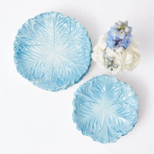 Mrs. Alice Serena Cabbage Starter Plate (Set of 4)< Summer Crockery | Starter Plates