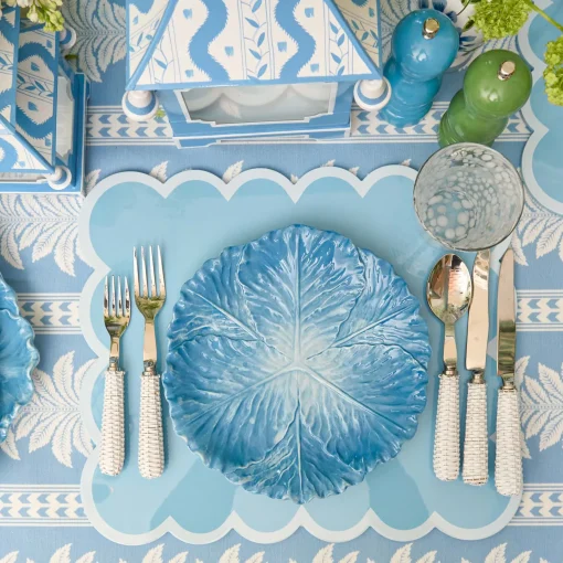 Mrs. Alice Serena Cabbage Starter Plate (Set of 4)< Summer Crockery | Starter Plates