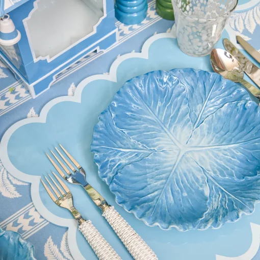 Mrs. Alice Serena Cabbage Starter Plate (Set of 4)< Summer Crockery | Starter Plates