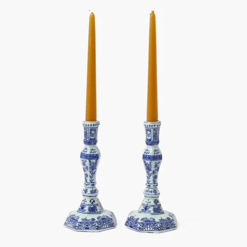 Mrs. Alice Serena Candle Holders (Pair)< Summer Candleware | Candle Holders