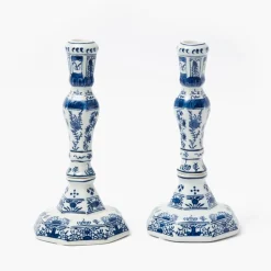 Mrs. Alice Serena Candle Holders (Pair)< Summer Candleware | Candle Holders