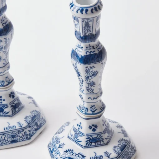 Mrs. Alice Serena Candle Holders (Pair)< Summer Candleware | Candle Holders