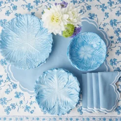 Mrs. Alice Serena Cornflower Blue Napkins (Set of 4)< Napkins | Mrs. Alice Monogram