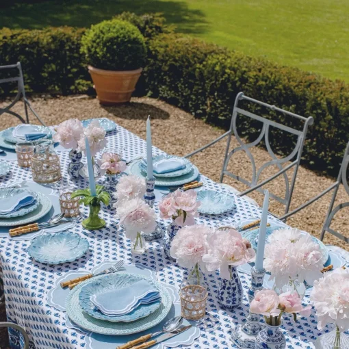 Mrs. Alice Serena Cornflower Blue Placemats (Set of 4)< Placemats