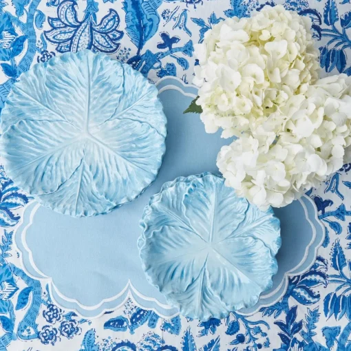 Mrs. Alice Serena Cornflower Blue Placemats (Set of 4)< Placemats
