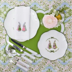 Mrs. Alice Serena Green Appliqué Placemats (Set of 4)< Placemats
