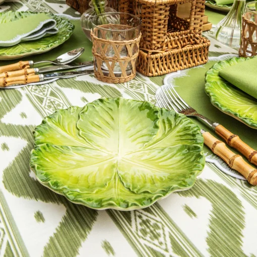 Mrs. Alice Serena Green Cabbage Starter Plate< Starter Plates