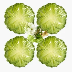 Mrs. Alice Serena Green Cabbage Starter Plate< Starter Plates
