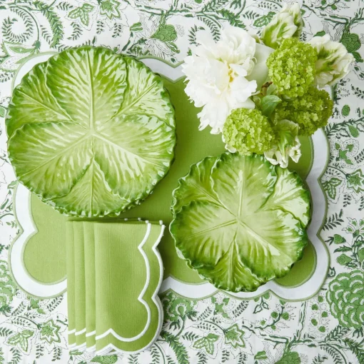 Mrs. Alice Serena Green Tablecloth< Tablecloths