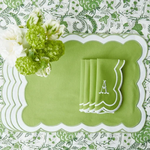 Mrs. Alice Serena Green Tablecloth< Tablecloths