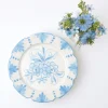 Mrs. Alice Seville Blue Gardênia Starter Plate< Starter Plates