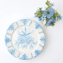 Mrs. Alice Seville Blue Gardênia Starter Plate< Starter Plates
