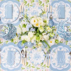 Mrs. Alice Seville Blue Gardênia Starter Plate< Starter Plates