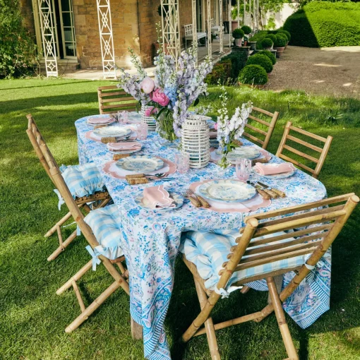 Mrs. Alice Seville Blue Gardênia Starter Plate< Starter Plates