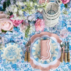 Mrs. Alice Seville Blue Gardênia Starter Plate< Starter Plates