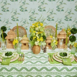 Mrs. Alice Seville Green Gardênia Starter Plate< Starter Plates