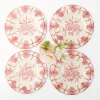 Mrs. Alice Seville Pink Gardênia Dinner & Starter Plates (Set of 8)< Crockery Sets