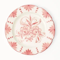 Mrs. Alice Seville Pink Gardênia Dinner Plate< Dinner Plates