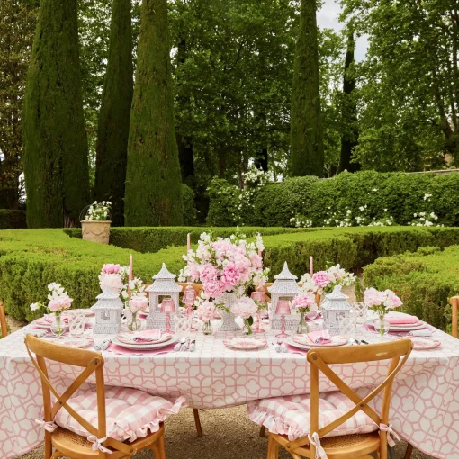 Mrs. Alice Seville Pink Gardênia Dinner Plate (set of 4)< Dinner Plates | Crockery Sets