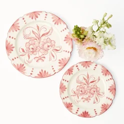 Mrs. Alice Seville Pink Gardênia Starter Plate< Starter Plates