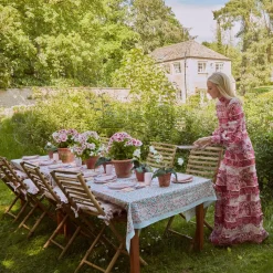 Mrs. Alice Seville Pink Gardênia Starter Plate (set of 4)< Starter Plates | Crockery Sets